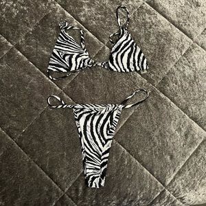 Zebra Shein bikini